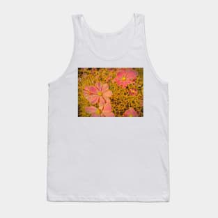 Circle Flowers Tank Top